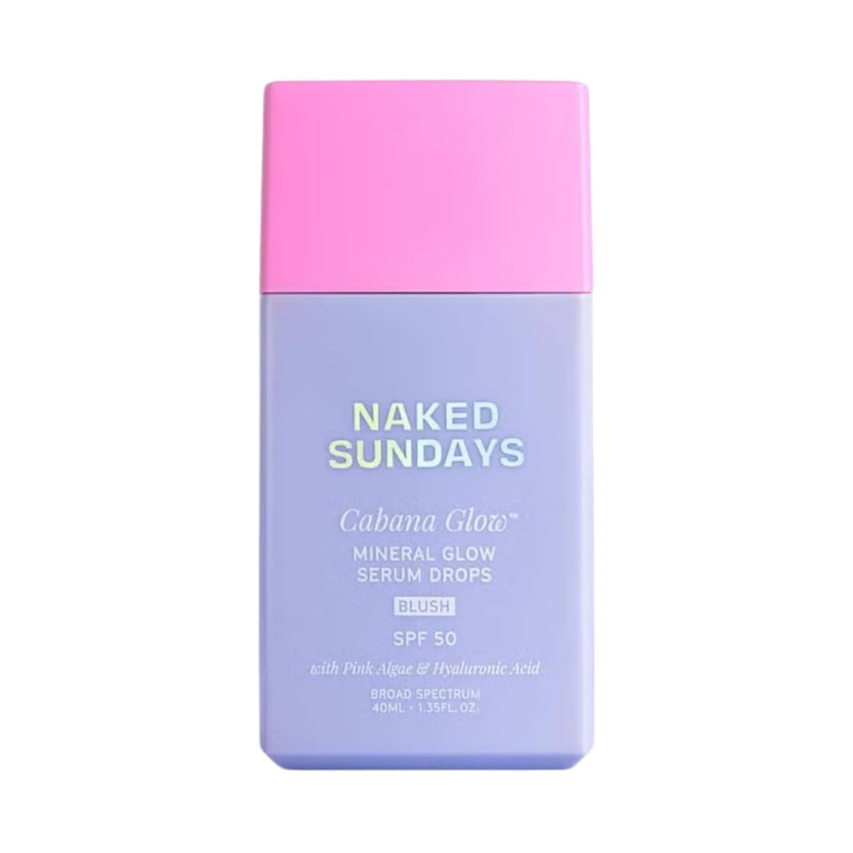 Naked Sundays CabanaGlow; textura cremosa con acabado luminoso.