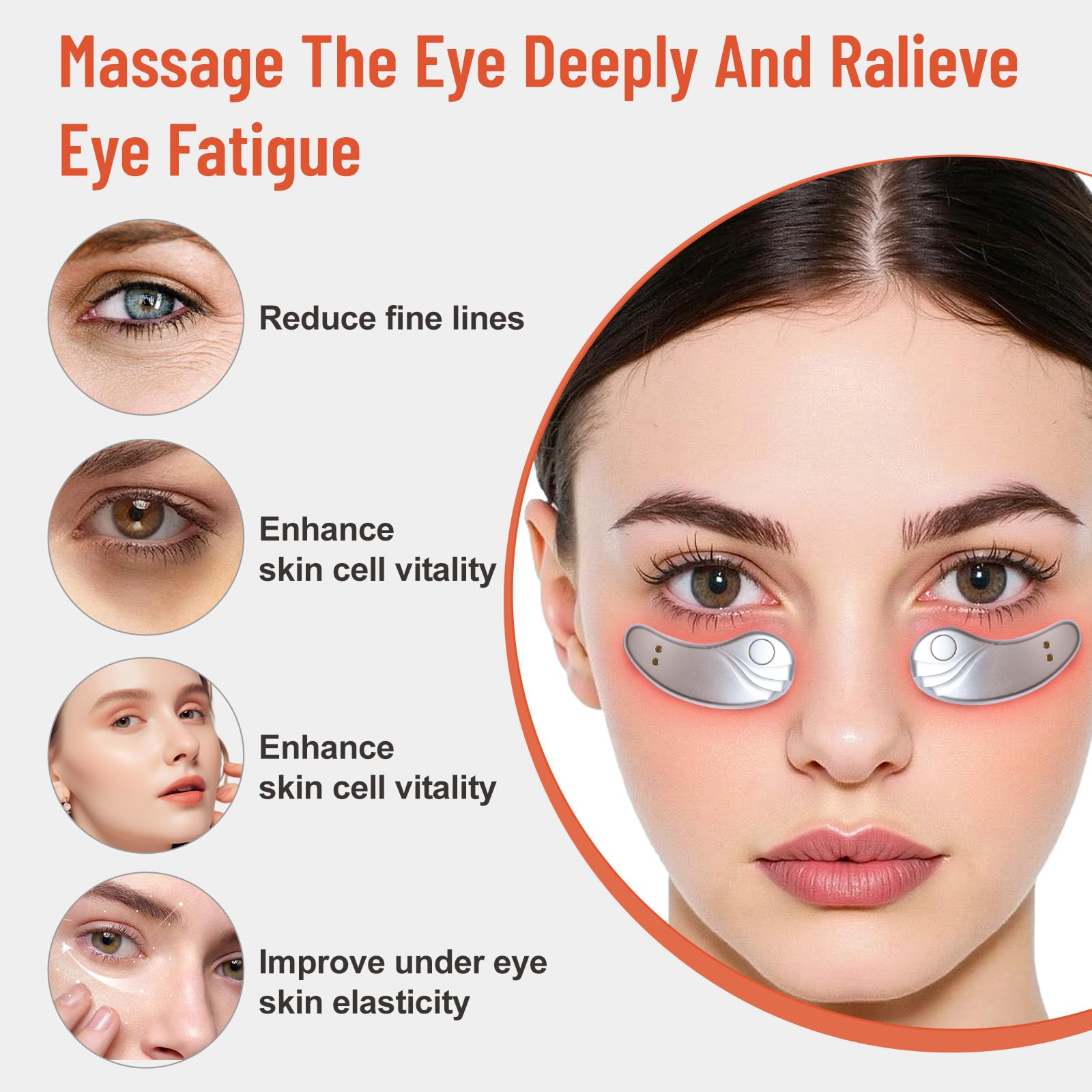 NANSIKE Revita Eyes: parches con diseño ergonómico para ojos.