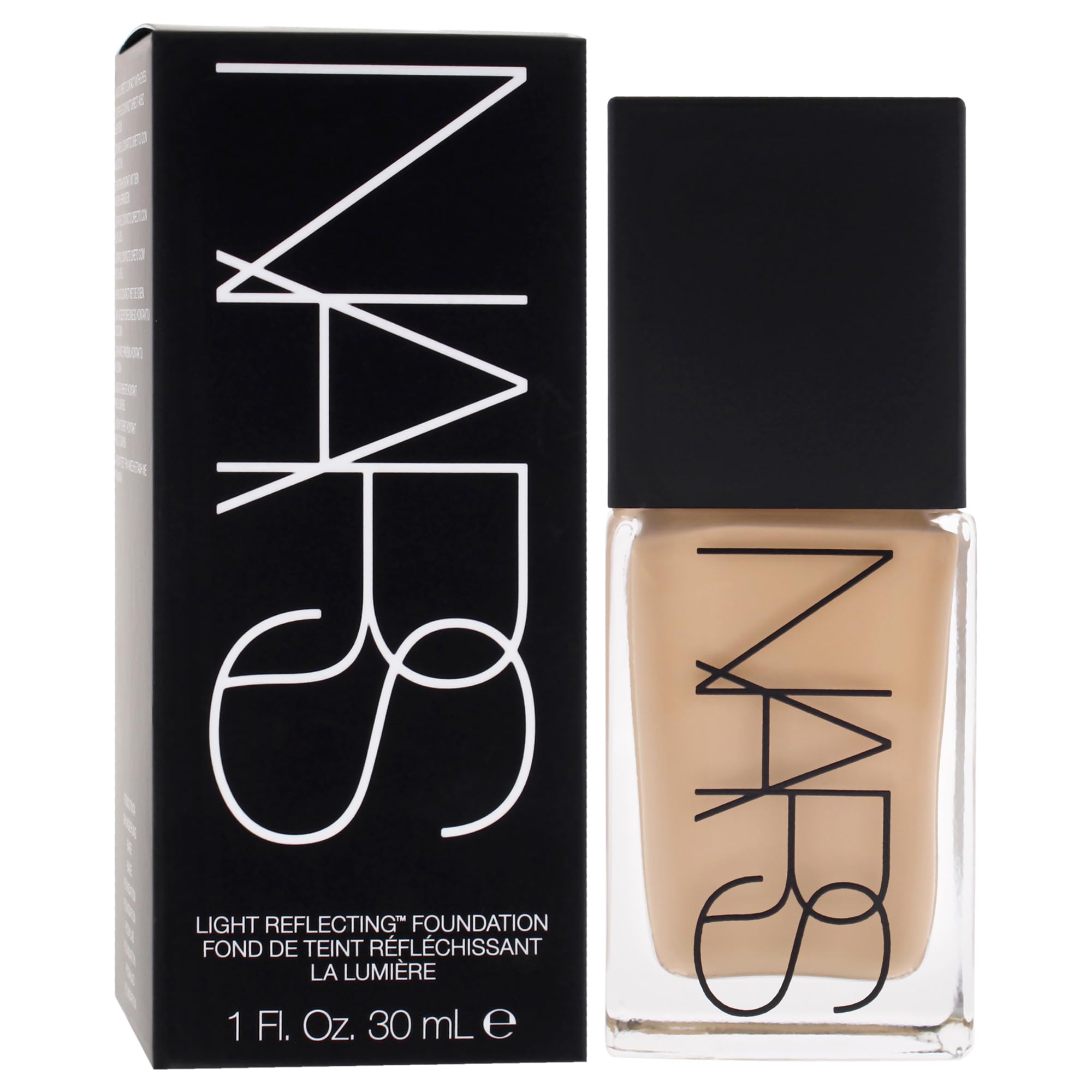 NARS Base reflejante de luz M2 Santa Fe, tono cálido medio realza el color natural.
