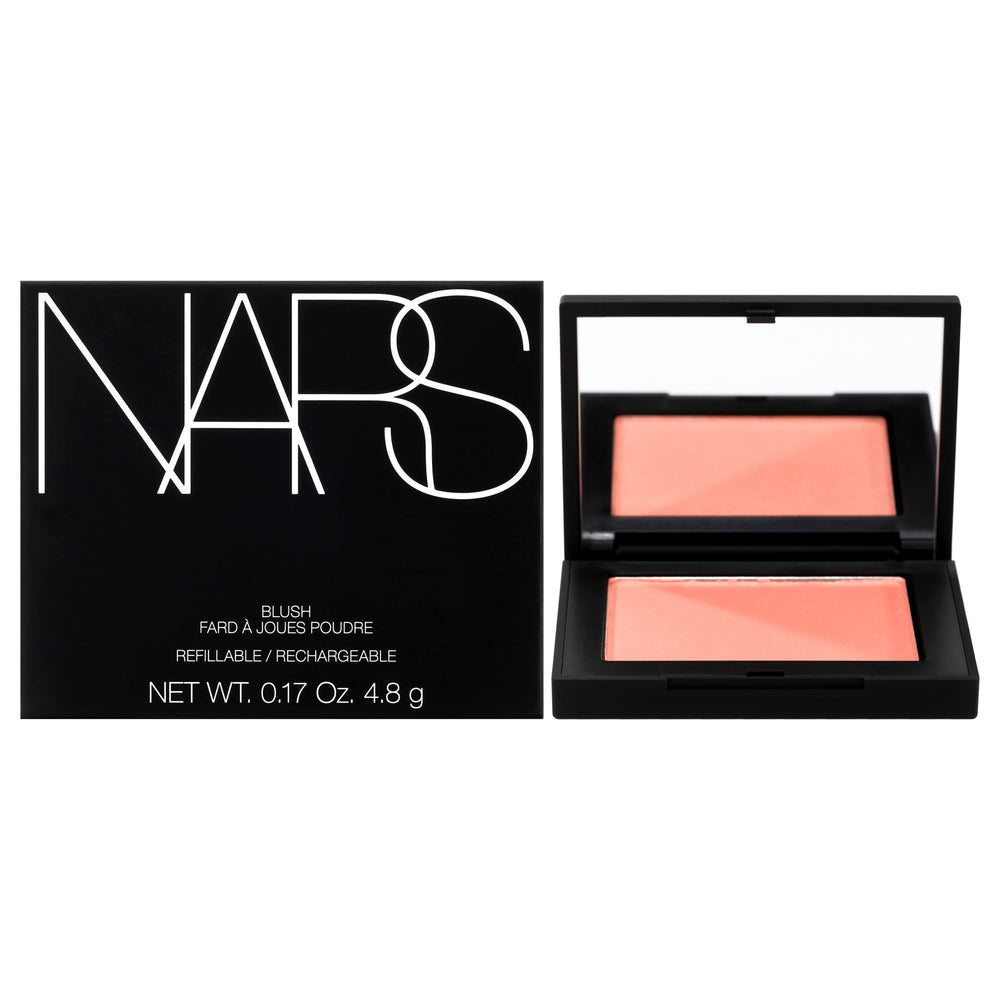 NARS Blush Deep Throat, aplicación suave con acabado translúcido ideal para un rubor natural
