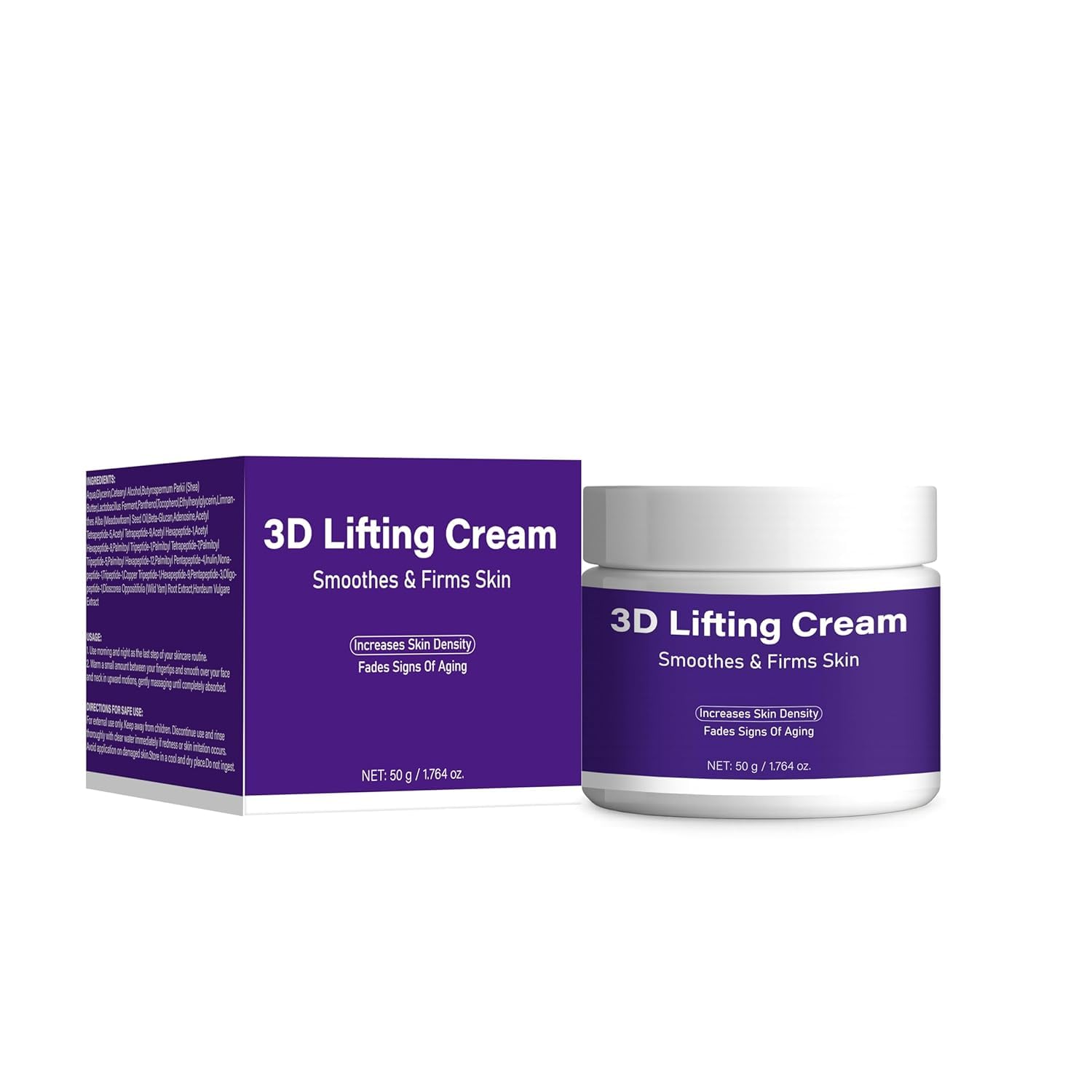 Narvokey crema nocturna 3D lifting en bote para reafirmar rostro y cuello.