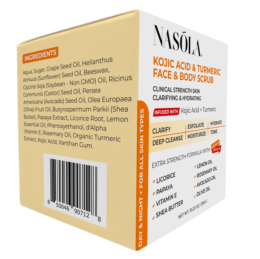  Nasola exfoliante favorece tono uniforme gracias a ingredientes clarificantes.