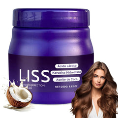 Nasteck Liss Alisado crema en botella para brillo duradero