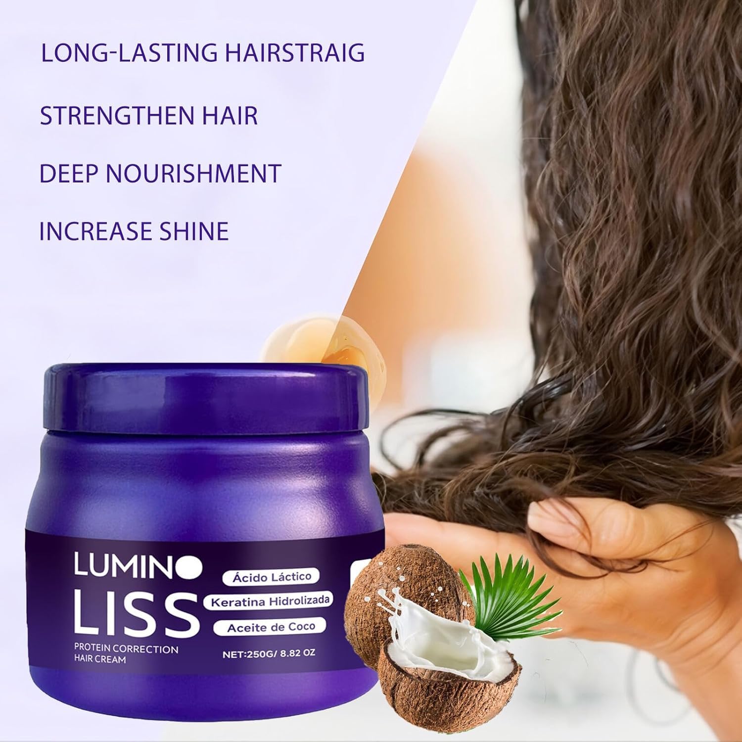 Nasteck Liss Alisado para todos los tipos de cabello
