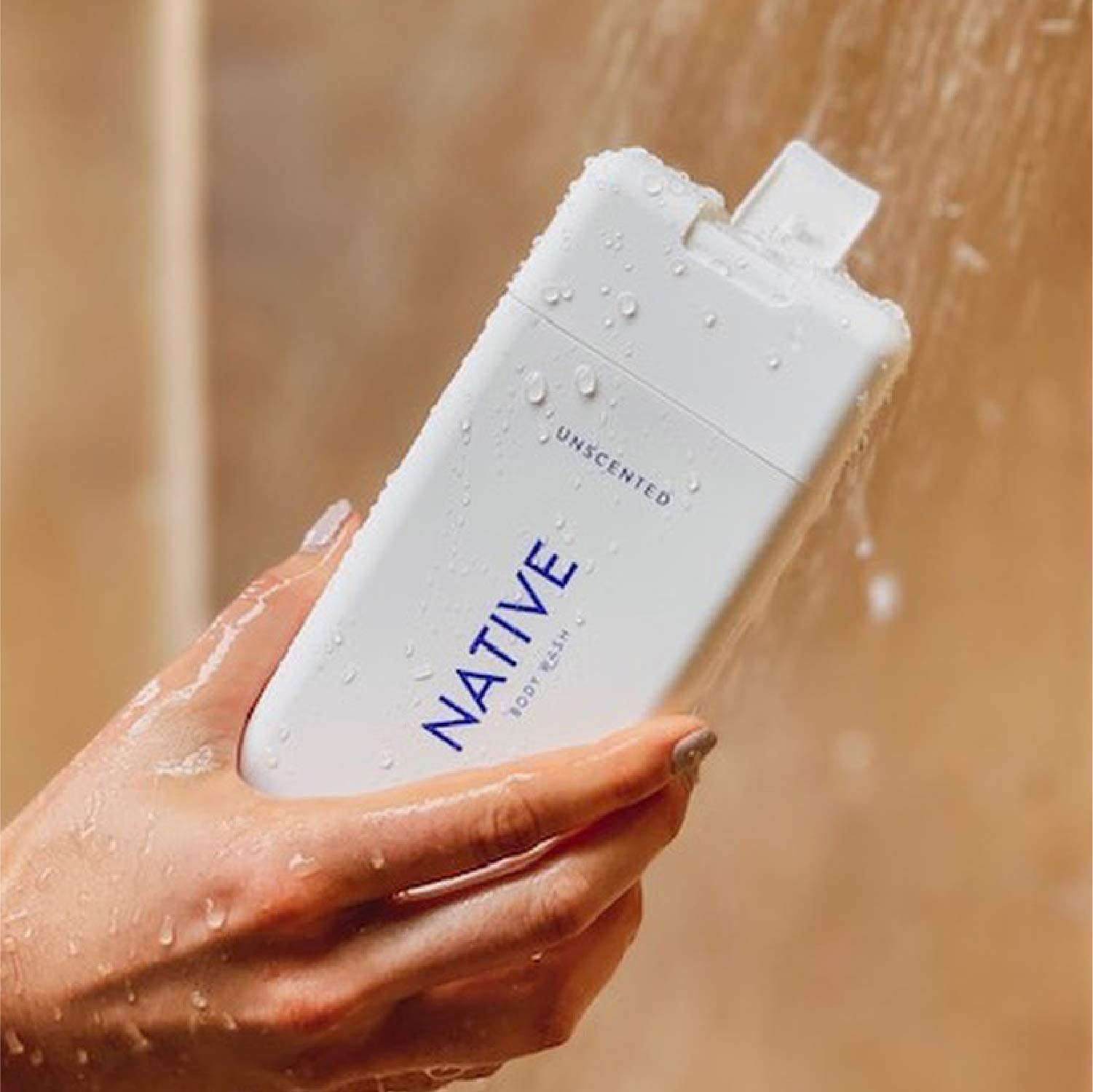 Native Body Wash hidratación suave brinda confort tras la ducha