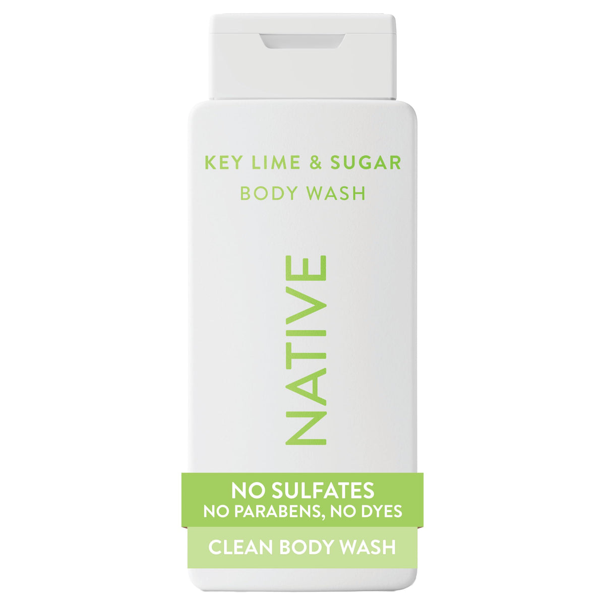 Native Body Wash con ingredientes naturales para una limpieza suave y eficaz