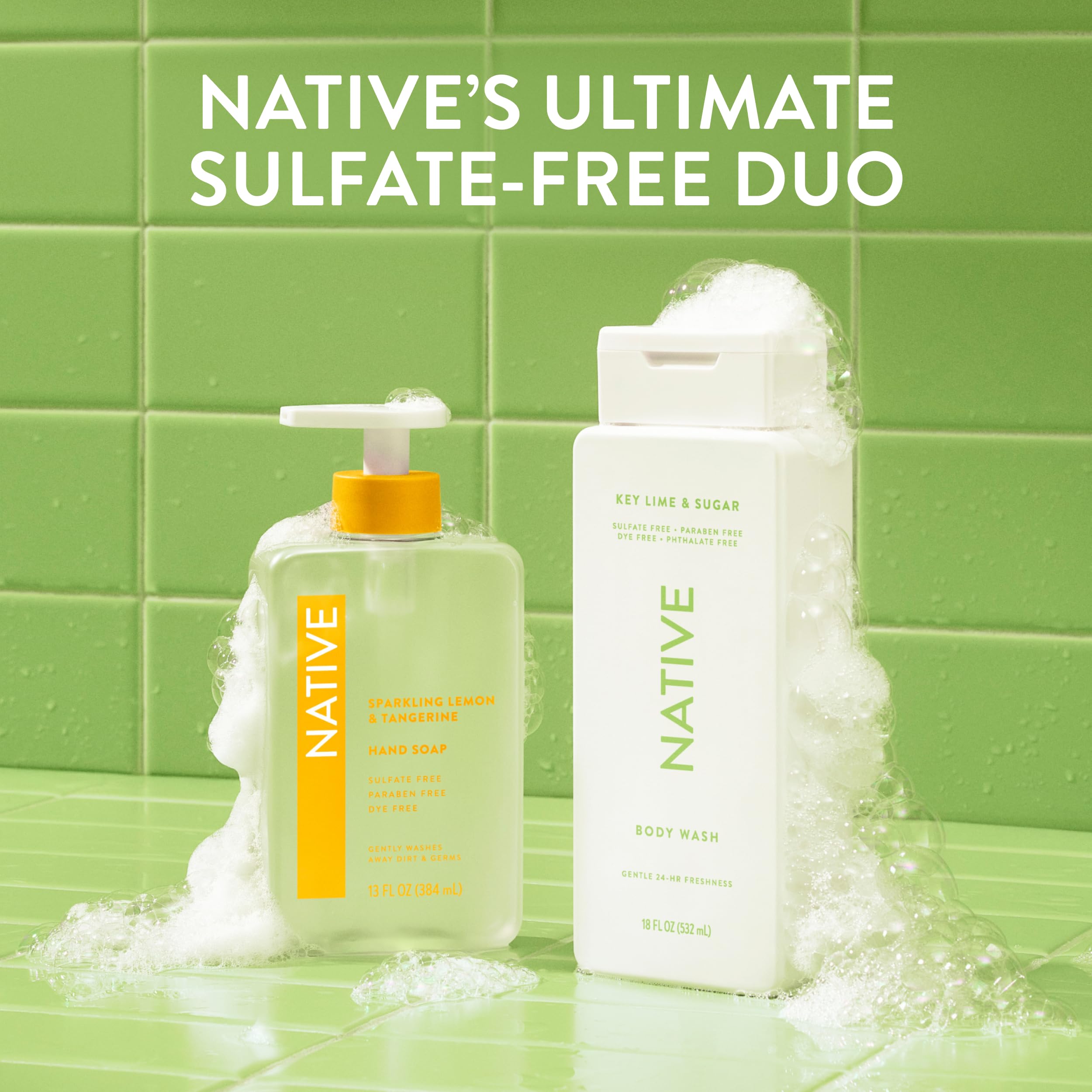 Native Body Wash apto para mujeres y hombres