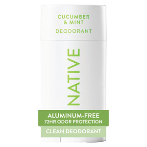 Native desodorante en envase con protección 72 horas para el día a día.