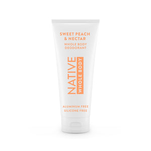Native Desodorante crema para el cuerpo, envase frontal, protección diaria.