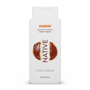 Native Ducha Corporal Boston Kreme: botella visible, aroma tentador para uso diario