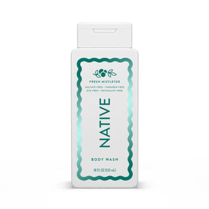 Native Ducha Corporal Edición Navidad, fragancia muerdago, ideal para renovar la piel festiva
