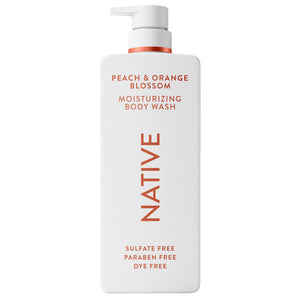 Native Ducha Corporal espuma cremosa para piel suave y nutrida.