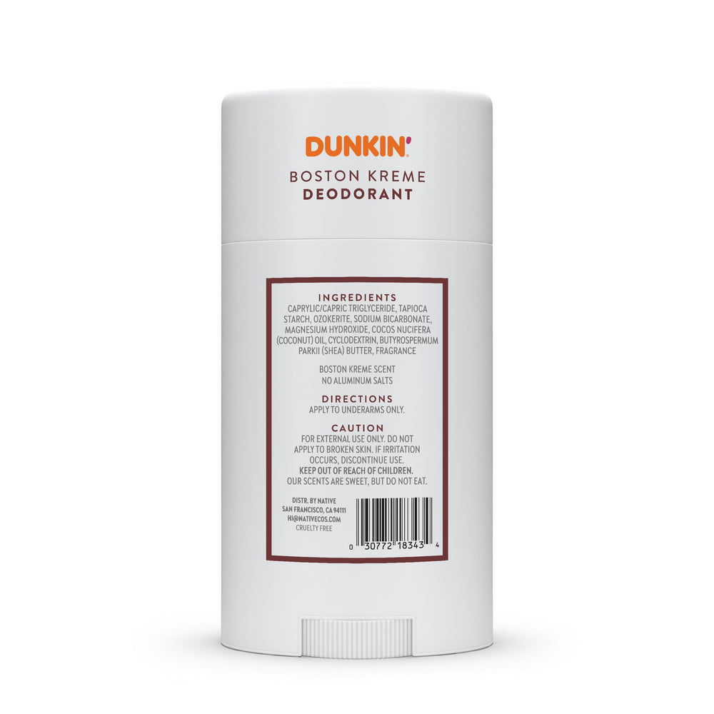 Edición limitada Native Dunkin Boston Kreme, aroma único