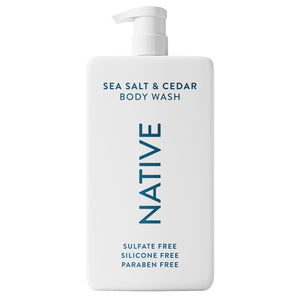 Native lavado corporal sin sulfatos con espuma suave para limpieza delicada