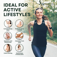 Natrulo Jabón de árbol de té, aceite 100% puro para cuidado diario.