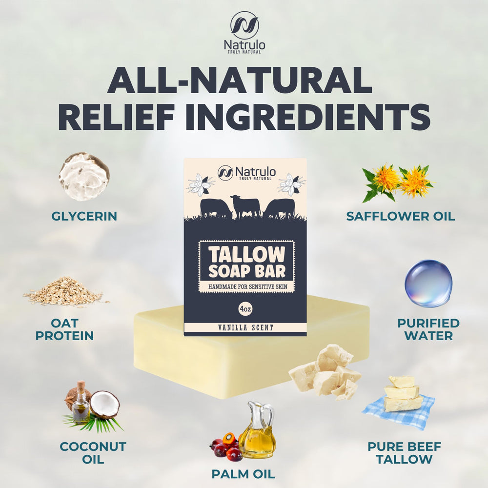 Aplicación del jabón Natrulo en la piel, sensación suave y nutritiva.
