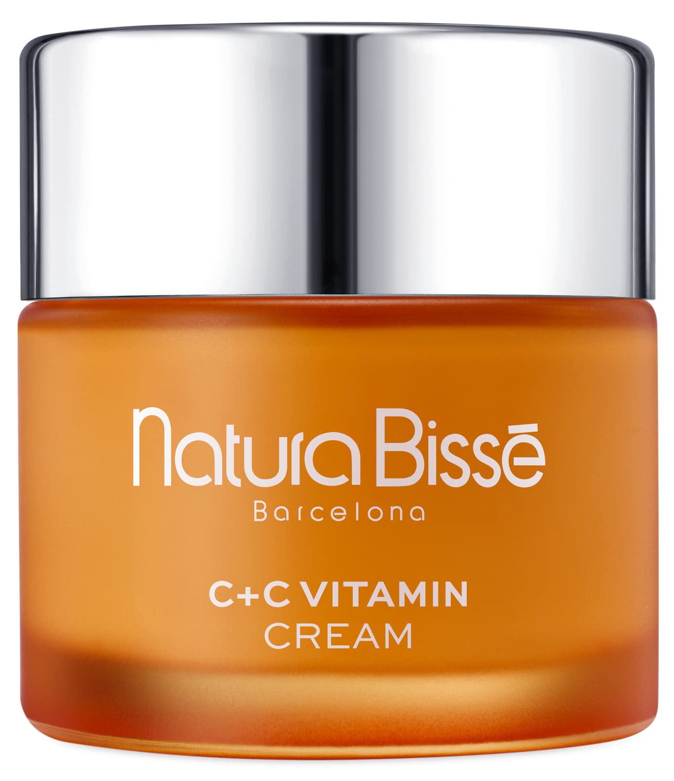 Natura Bissé C+C Vitamin Cream SPF 10 en frasco, iluminación instantánea de la piel