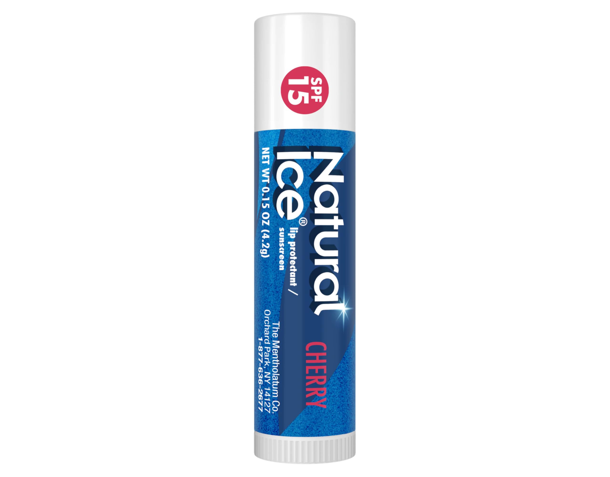 NATURAL bálsamo labial cereza, textura suave para aplicar diariamente.