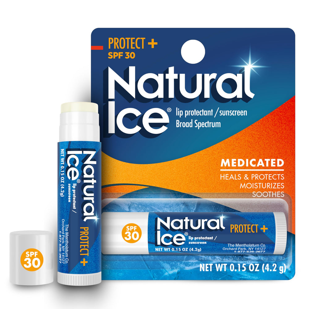 Natural Ice Balsamo labios deporte SPF30 protegiendo durante la actividad al aire libre