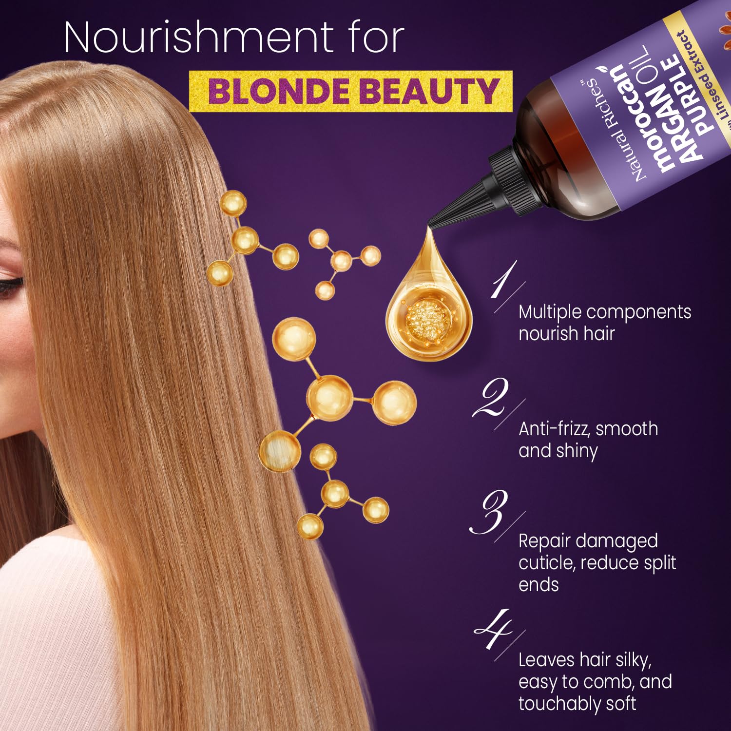 Natural Riches Control del frizz para mayor manejabilidad.