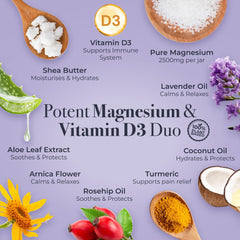 NaturallyMum crema magnesio d3 aplicación en manos para masaje corporal