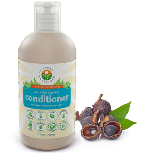 Nature Sustained acondicionador sin fragancia en botella de 9 oz, hidratación suave