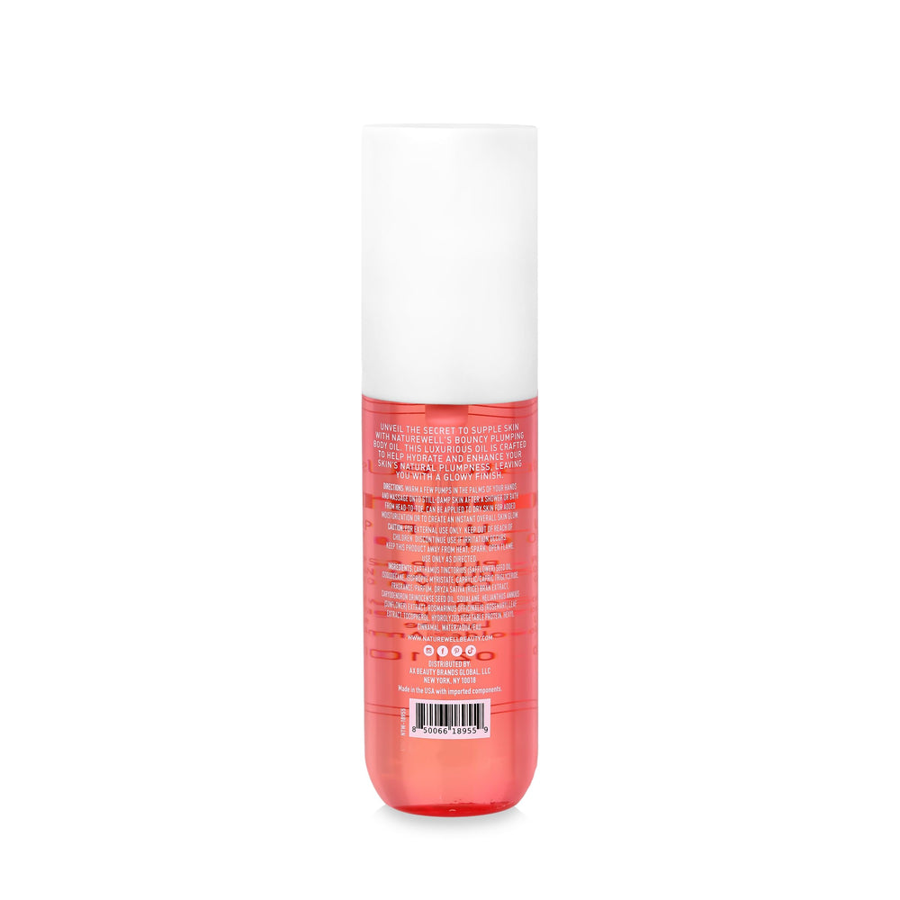 Nature Well Bouncy Plumping: aroma de ámbar dorado que anima la rutina de cuidado.