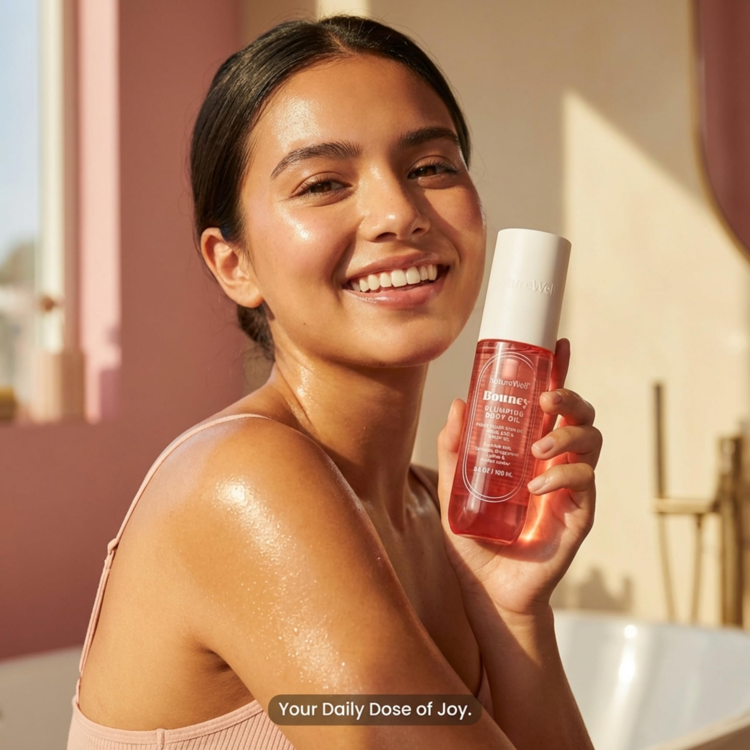 Nature Well Bouncy Plumping: aroma de fruta dragón y litchi para una experiencia vigorizante.