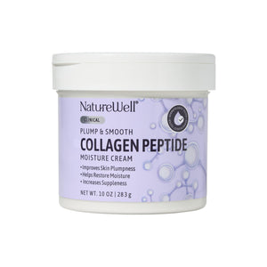 Nature Well crema hidratante intensa en frasco para piel suave y nutrida.