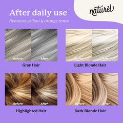 NATURÉL Loxy: biotina y almendra para nutrición suave del cabello.