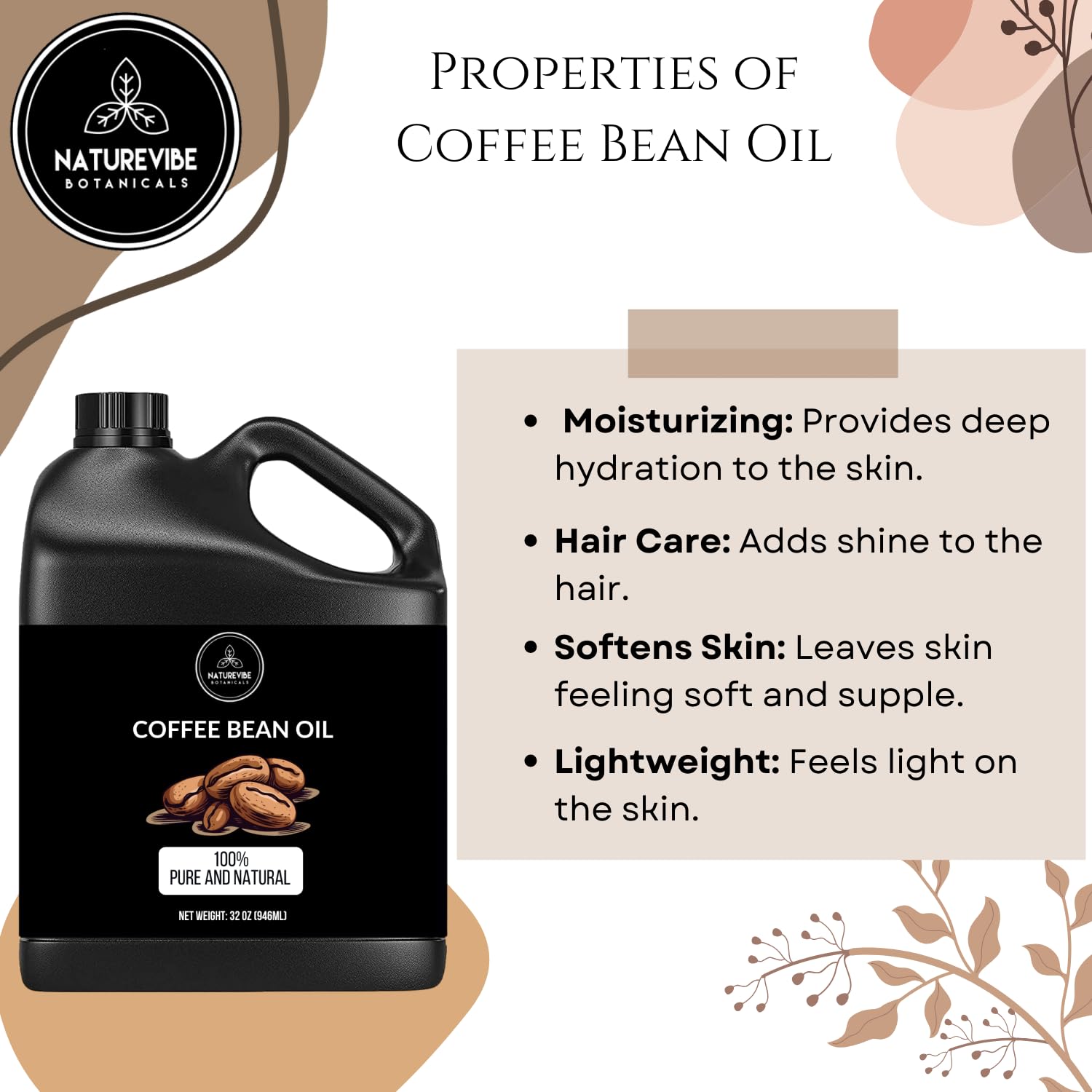 Envase sellado de Naturevibe Botanicals para preservar frescura y pureza.