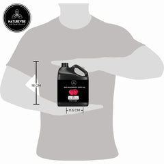 Frasco oscuro para conservar la calidad del aceite de frambuesa rojo Naturevibe.