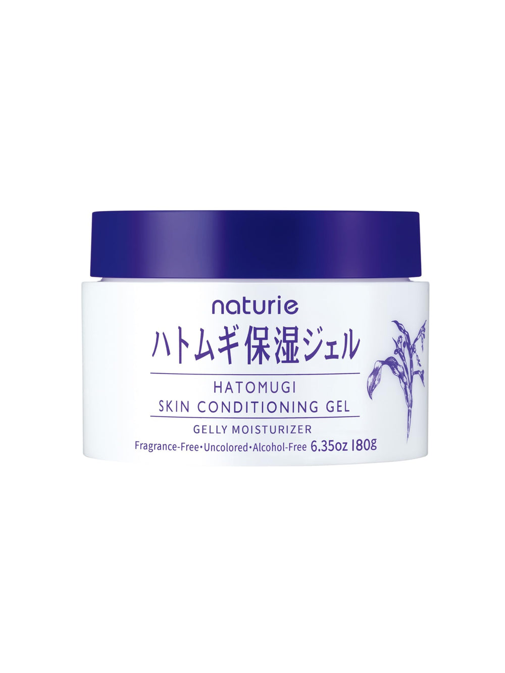 naturie Hatomugi Gel, aplicación facial suave para hidratación duradera