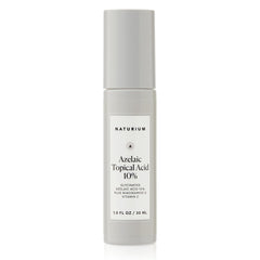 Naturium Azelaico 10% frasco en superficie limpia para tono uniforme
