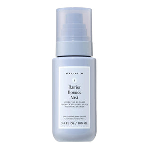 Naturium Barrier Bounce Mist bottle with ultra-fine spray for quick hydration.