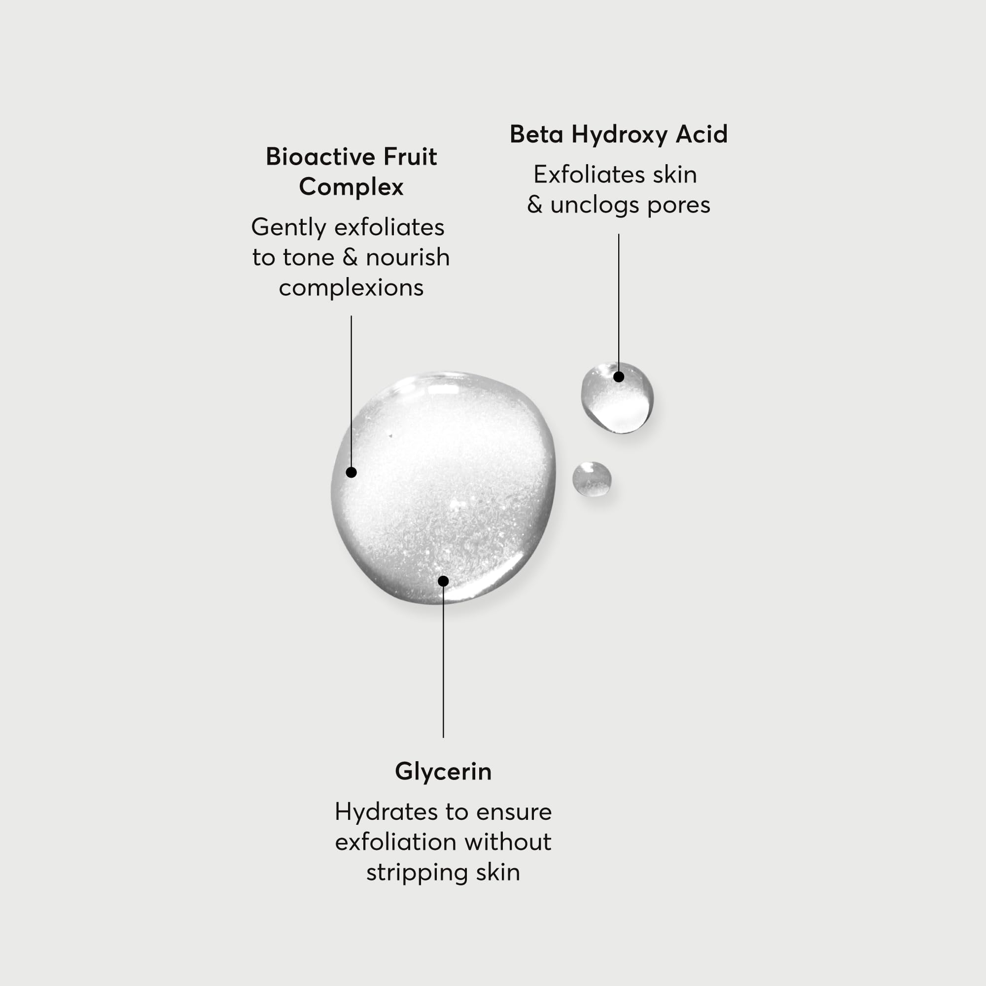 Naturium BHA exfoliante: aplicación nocturna sin enjuague para renovación suave