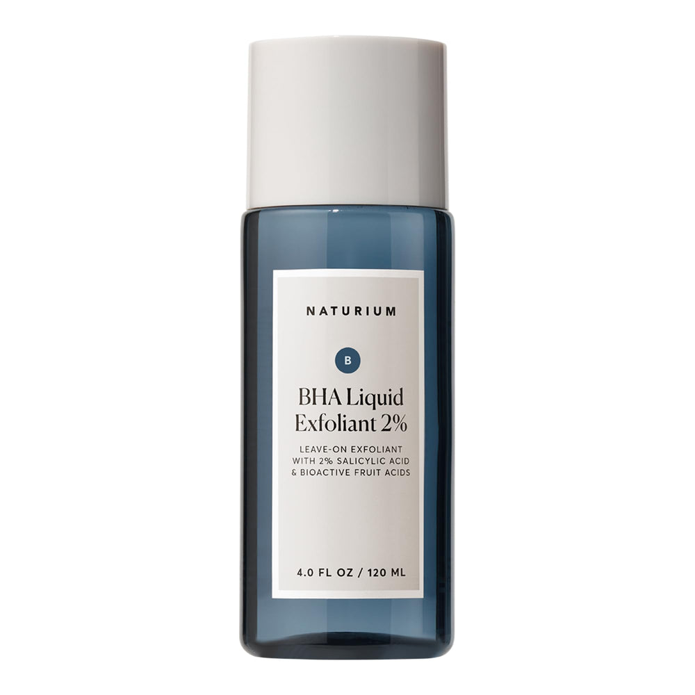 Naturium BHA líquido exfoliante en botella de 4 oz para uso nocturno