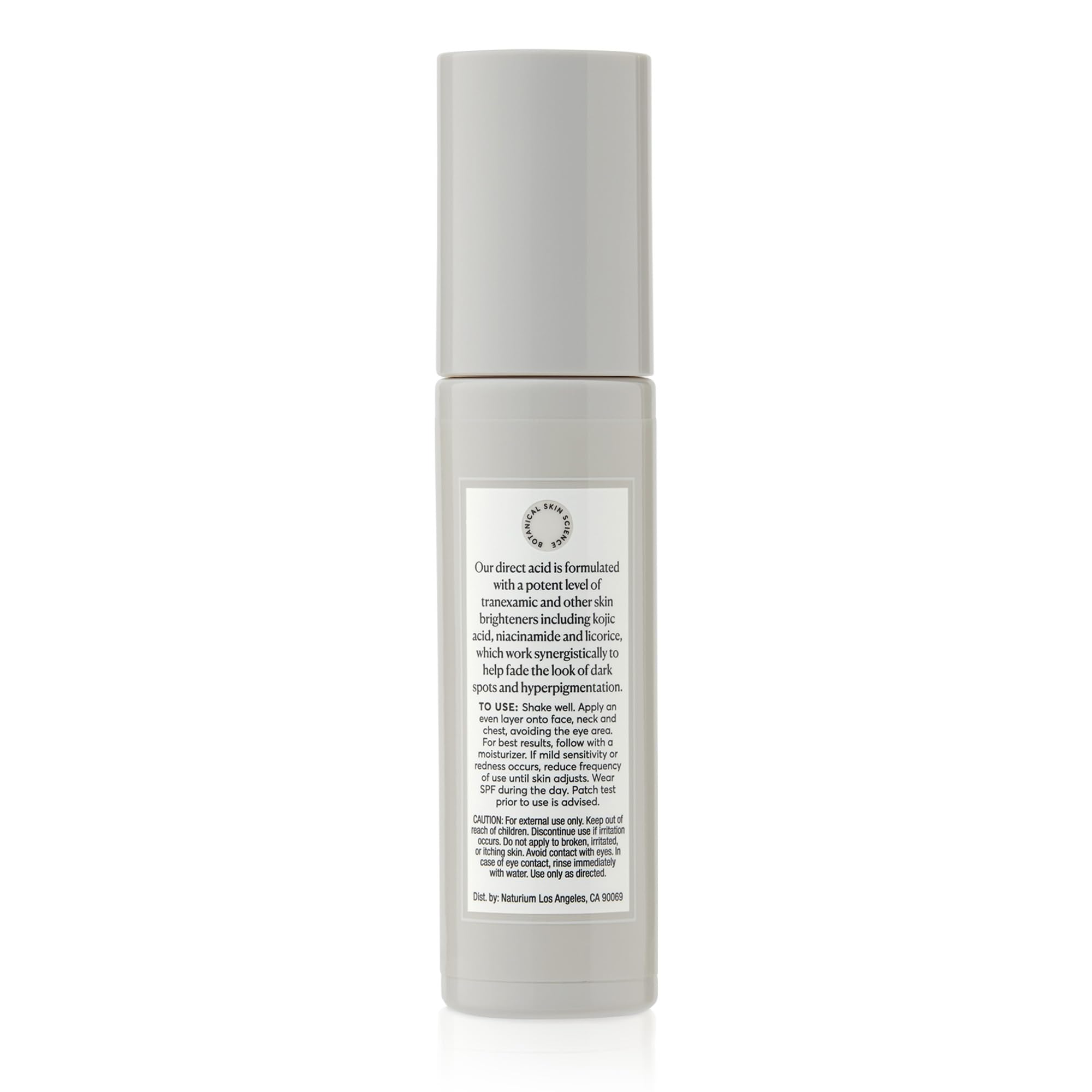 Dermatologist-tested label indicates skin-friendly formula