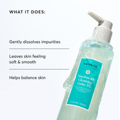 Naturium Niacinamida Gel con niacinamida y vitamina C para cuidado equilibrante.