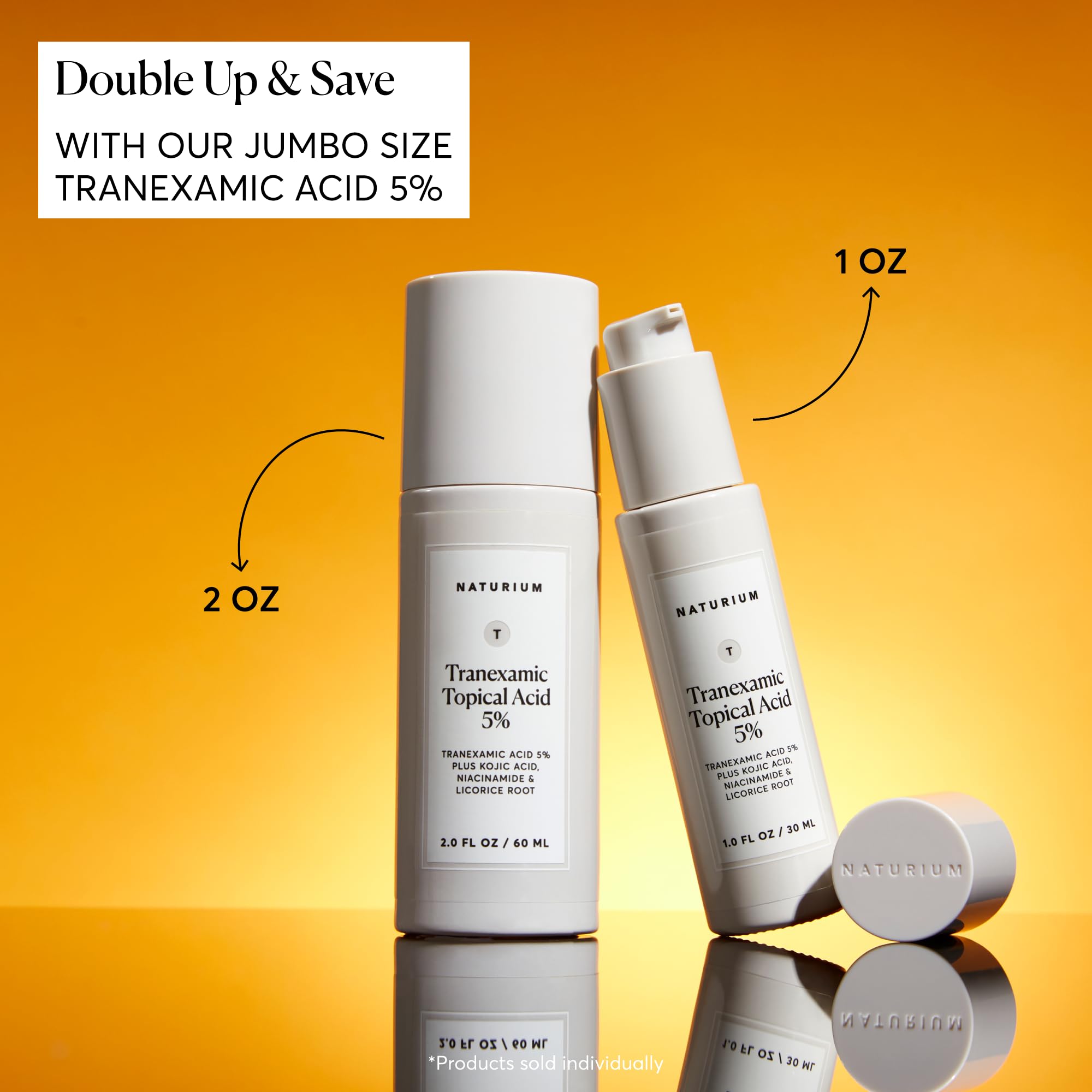 Serum applied to skin to show smoothing texture effects