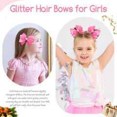 Lazo NCMAMA para niña puesto en cabello, estilo elegante