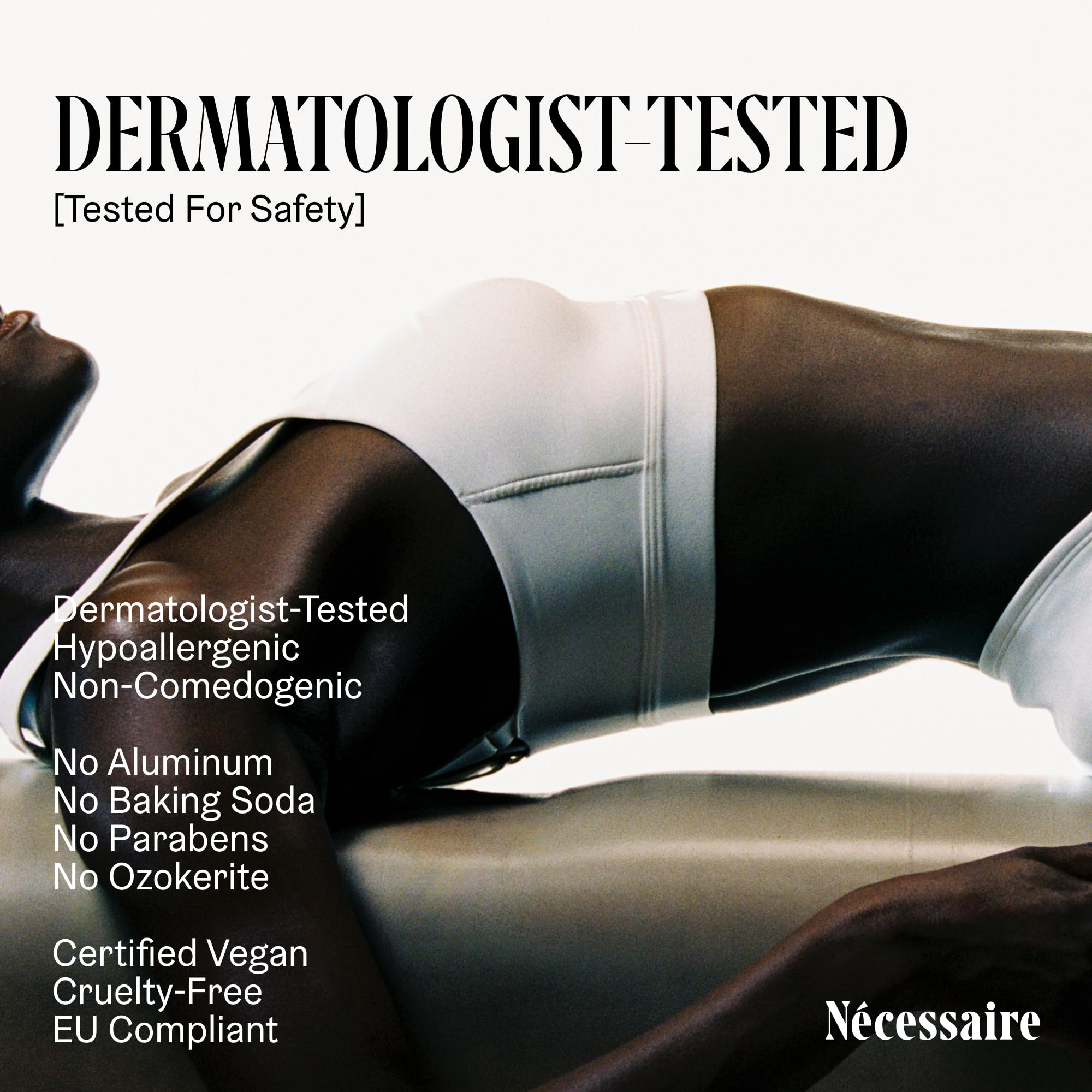 Nécessaire Hinoki deodorant vegan formula packaging