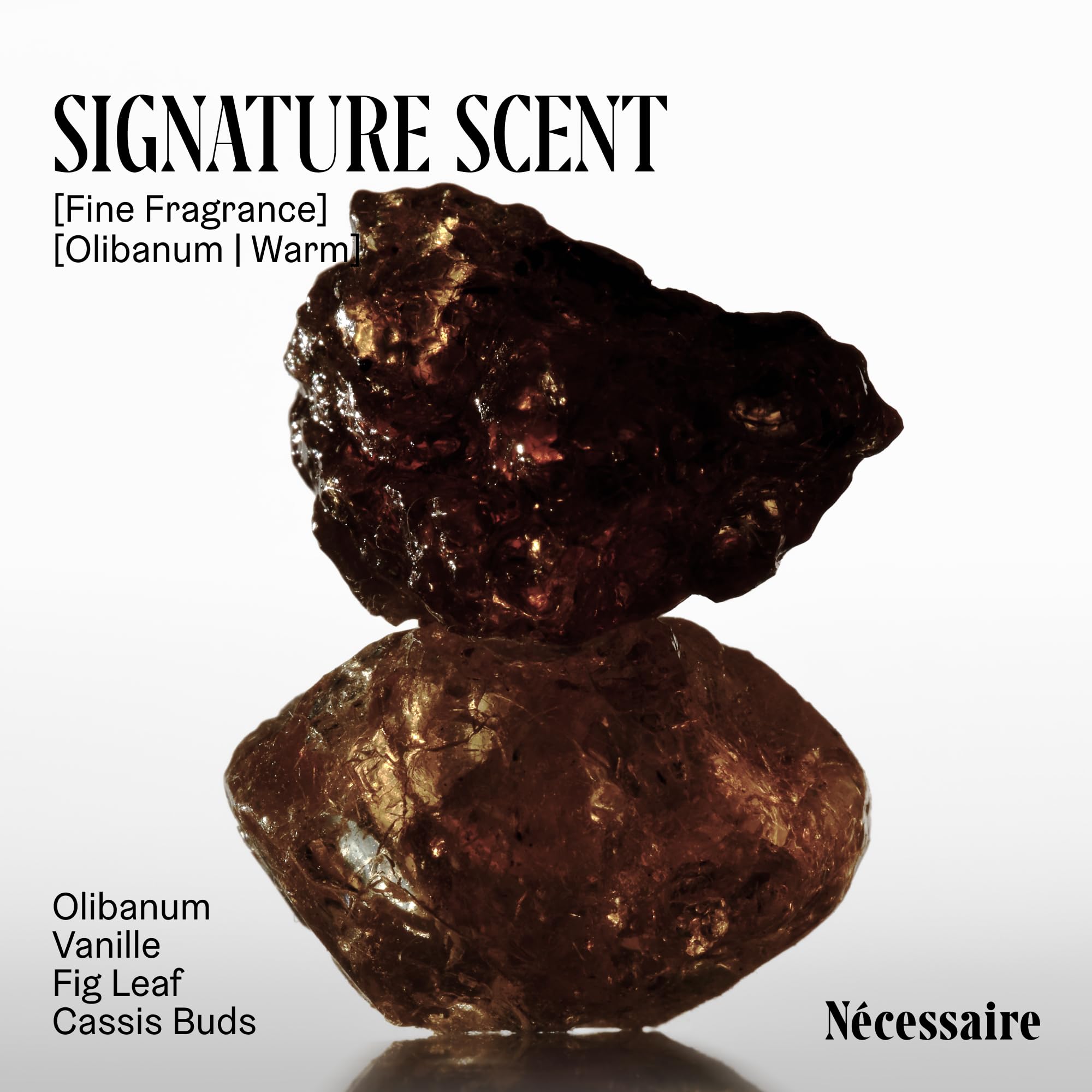 Notas de vainilla, hoja de higo y cassis en Nécessaire Olibanum