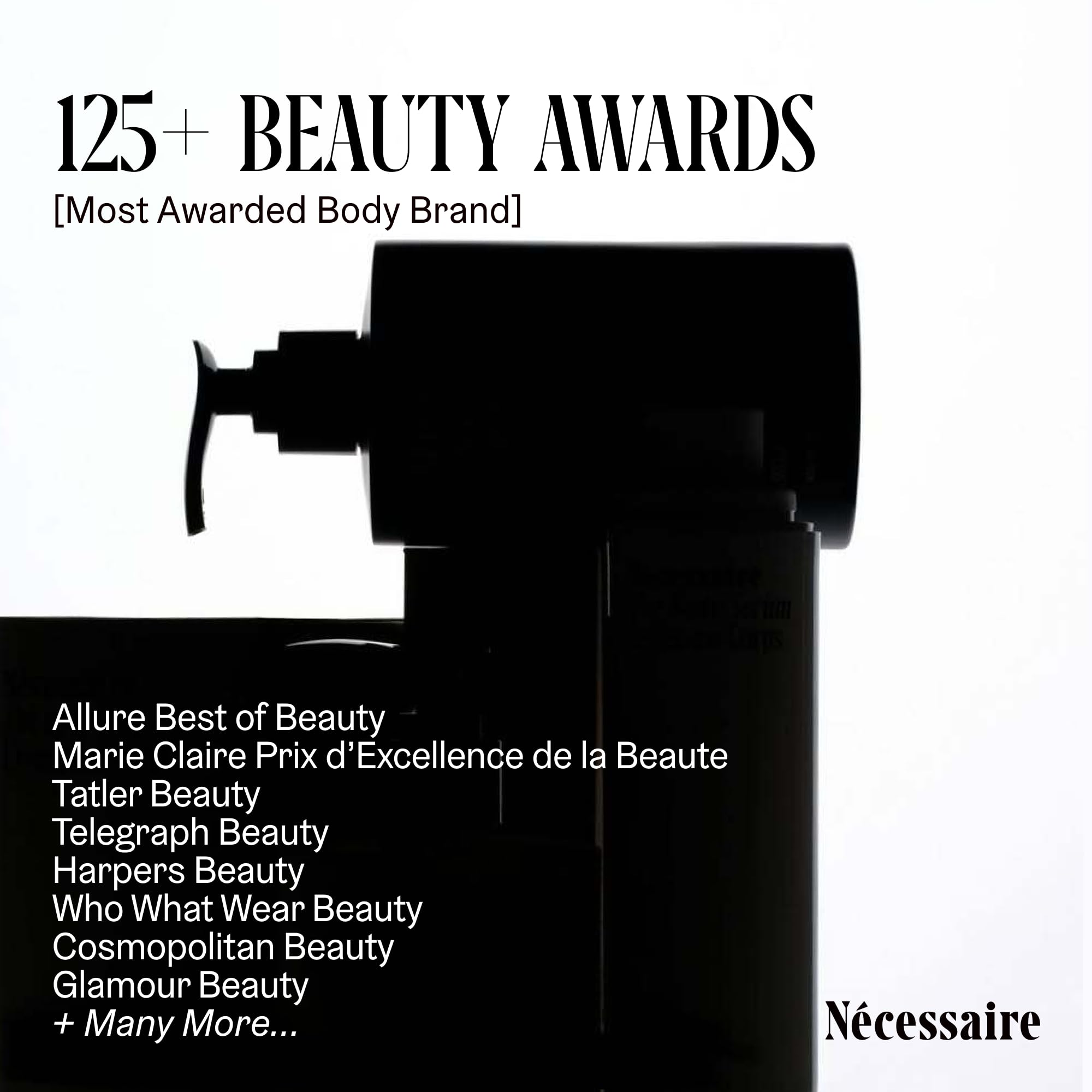 Nécessaire Sérum Corporal: se aplica fácilmente en brazos y piernas.