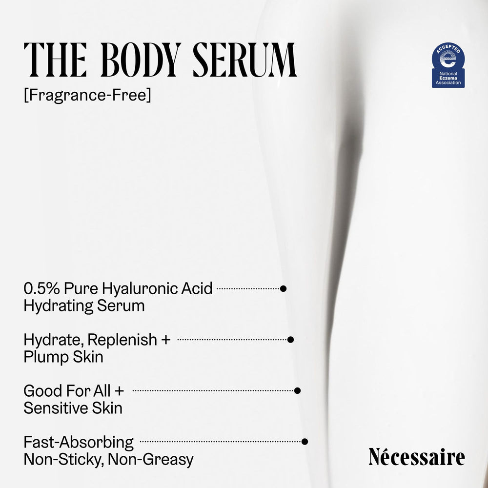 Nécessaire Sérum Corporal: niacinamida para apoyar la barrera cutánea.