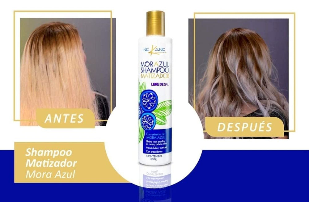 NEKANE Morazul, detalle de cabello suave tras el lavado.