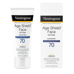 Neutrogena Age Shield: envase en pack de tres para ahorro