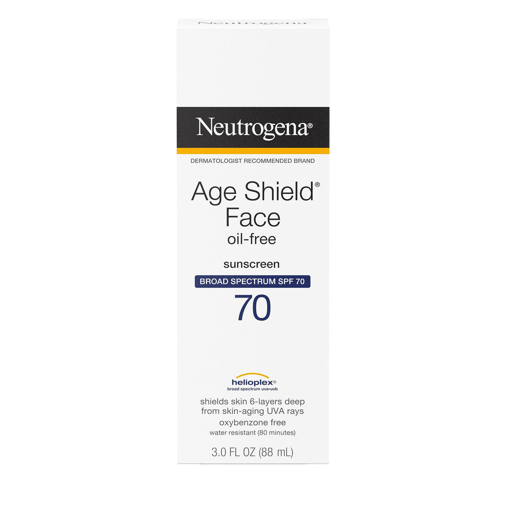 Neutrogena Age Shield: textura ligera sin aceite para poros