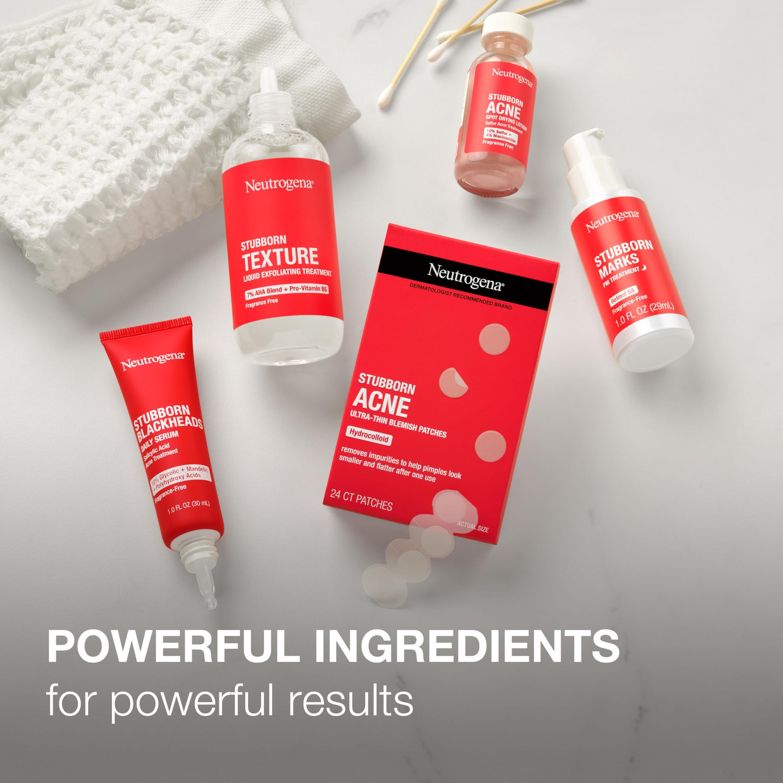 Aplicación invertida facilita cubrir la espalda con Neutrogena.
