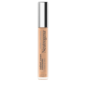 Concealer Neutrogena Cashew Light/Medium 03, swatch para ojeras con brillo natural